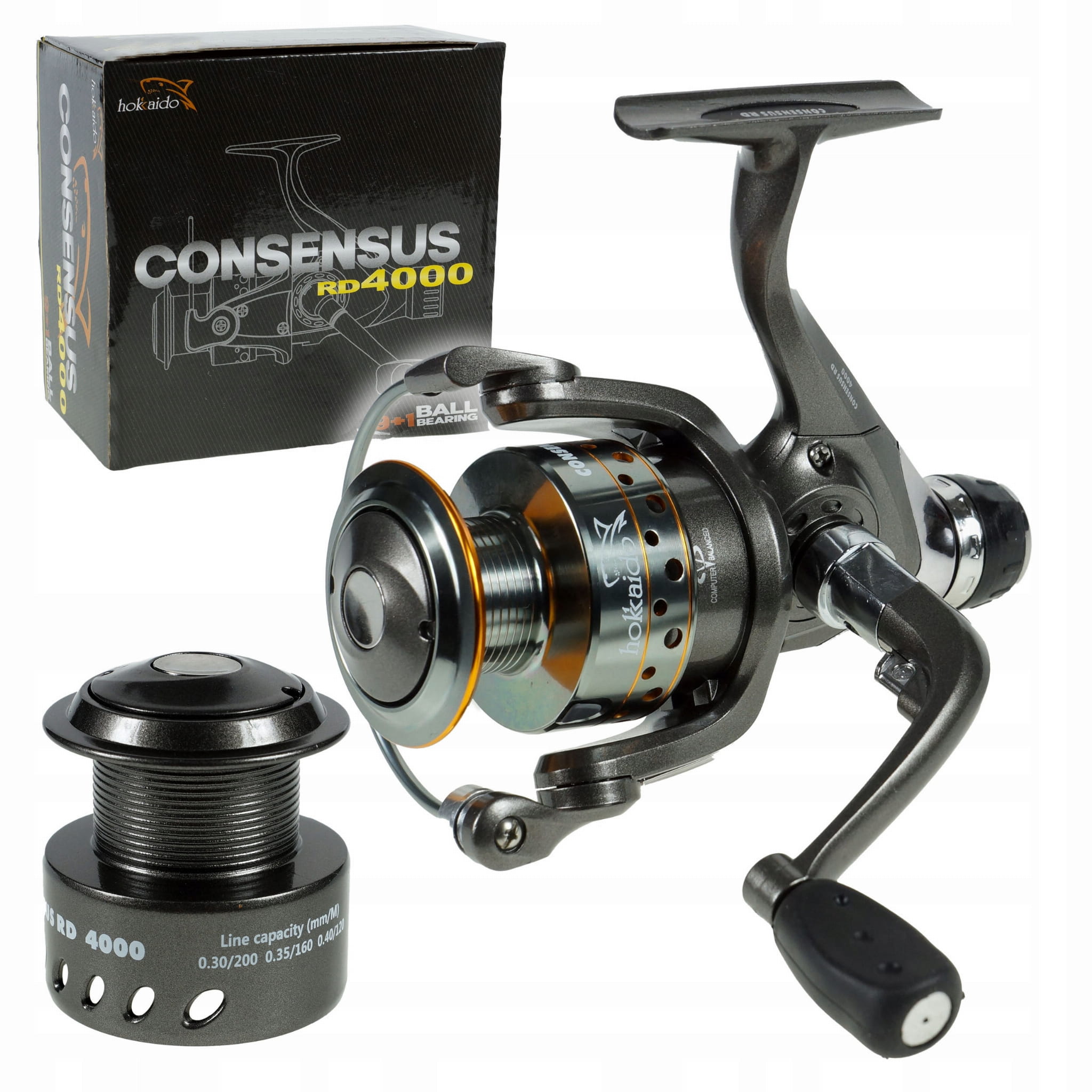Naviják Hokkaido Consensus RD 3000 9+1BB + špulka 1