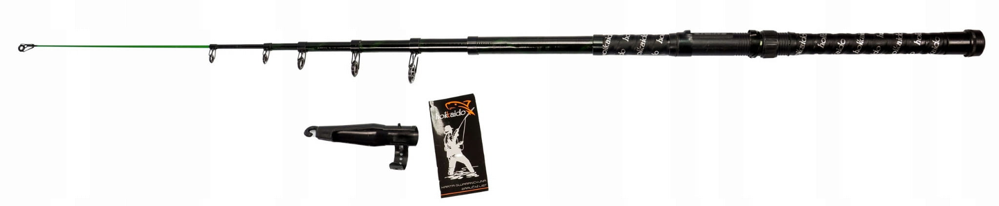 Univerzální teleskopický prut Demon 210 cm pro dno a plovák, mix Carbon, 60–120 g 4