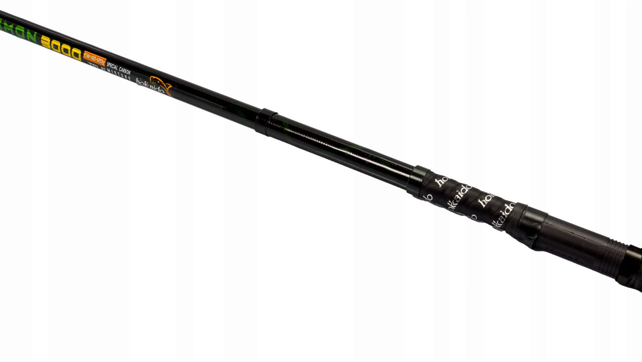 Univerzální teleskopický prut Demon 210 cm pro dno a plovák, mix Carbon, 60–120 g 5